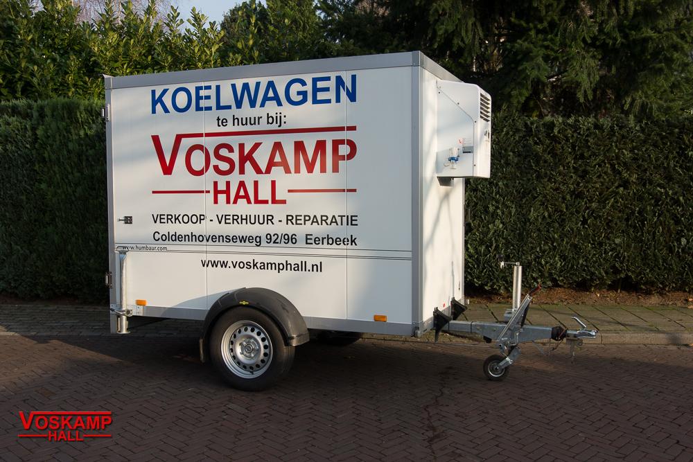 Enkelasser koelwagen 