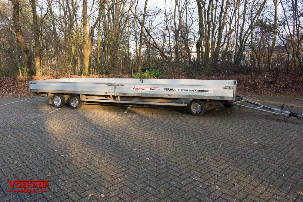 Aanhangwagen schamelwagen open 