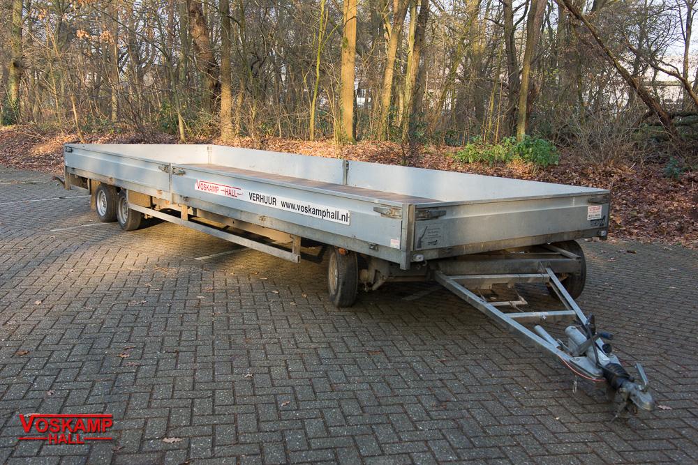 Aanhangwagen schamelwagen open 