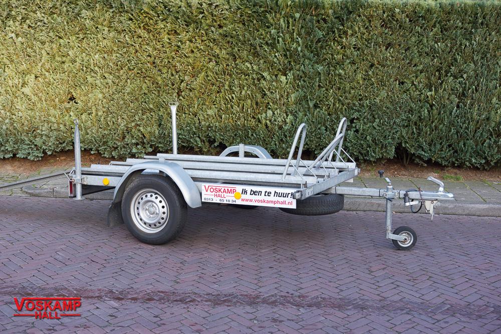 Aanhangwagen voor motor vervoer motortrailer 