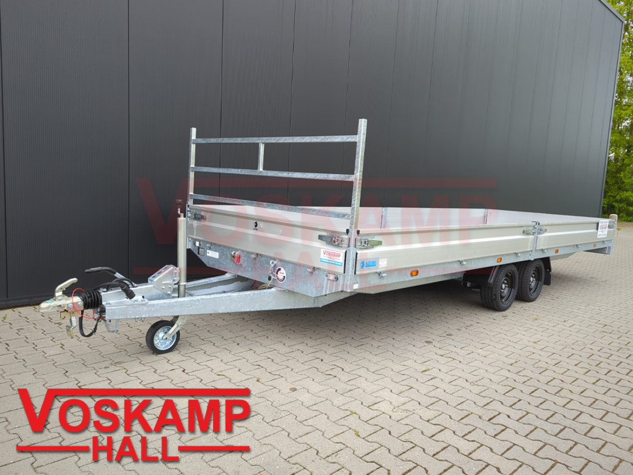 Plateau aanhangwagen 5 meter